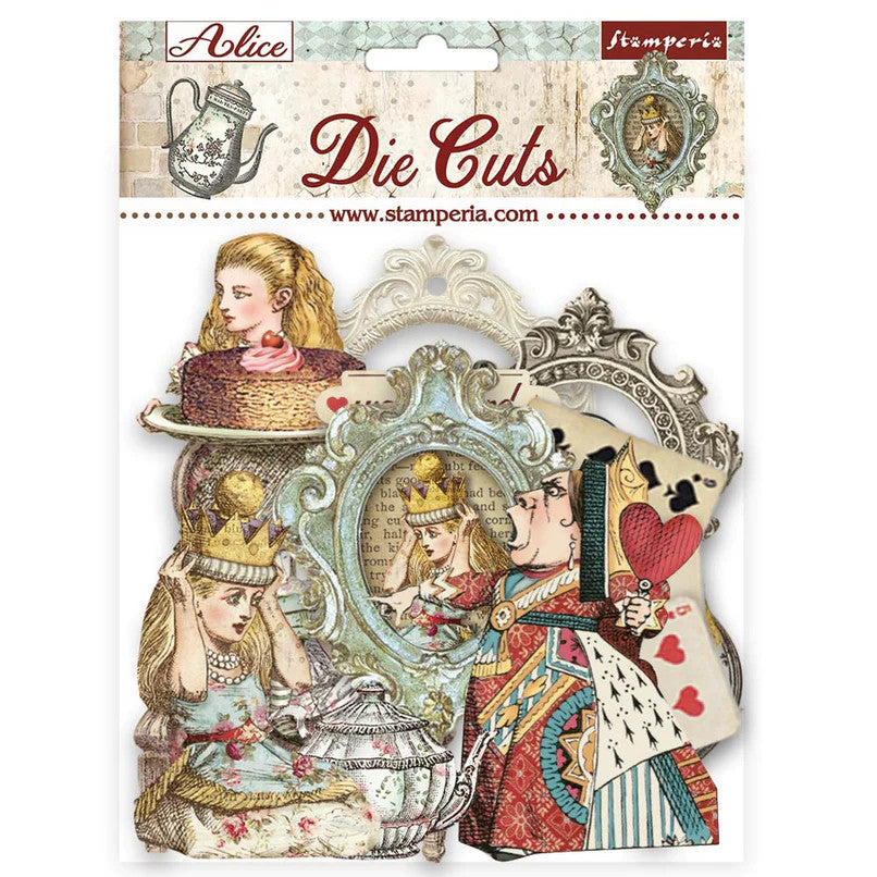 Stamperia Assorted Die Cuts Alice Forever